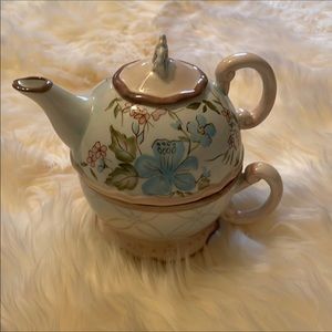 Tracy Porter Rare Handpainted Teapot